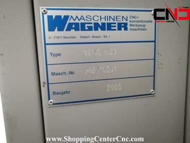 فرز سی ان سی سه محور WAGNER WMC 1100 ساخت آلمان